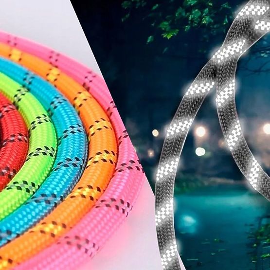 Reflektierendes Hundeleine und Halsband PJ-035 rot