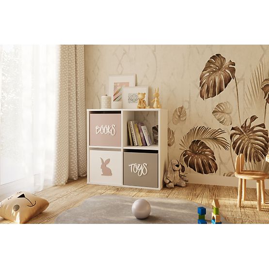 Regal Loni 2x2 weiß