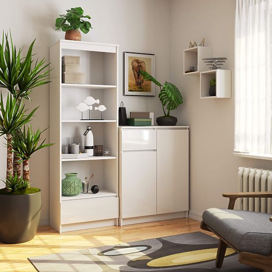 REGAL R60 1SZ 4P CLP PK WEIß / WEIß GLANZ