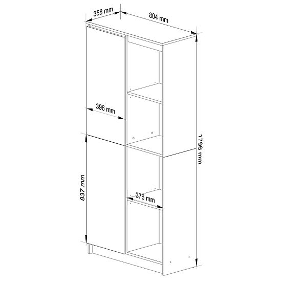 REGAL R80 1D 4P CLP WENGE / WEISS
