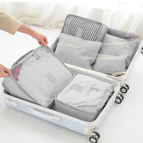 Reiseset von Organisatoren GAVIN grau