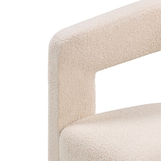 Relax-Sessel Lory, Bouclé, Beige