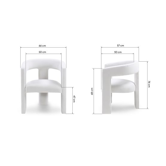 Relax-Sessel Lory, Samt, hellbeige