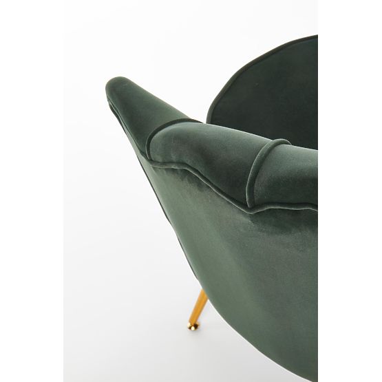 Relaxsessel AMORINITO dunkelgrün / gold