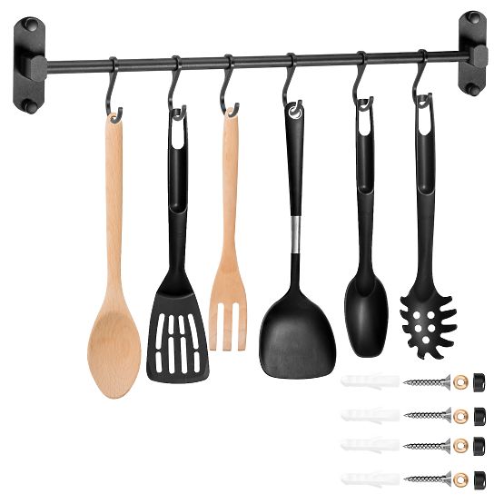 Reling für Küche und Bad SIVAS schwarz