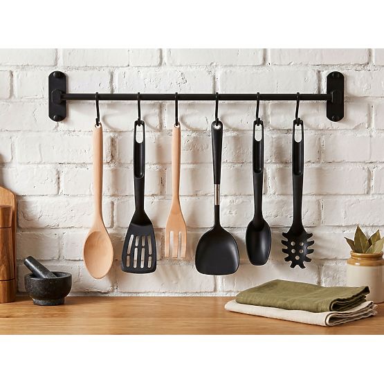 Reling für Küche und Bad SIVAS schwarz