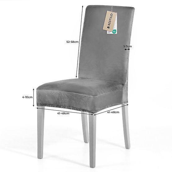 RESTILO Sofabezug SENTO Farbe Beige glatter klassischer Stil