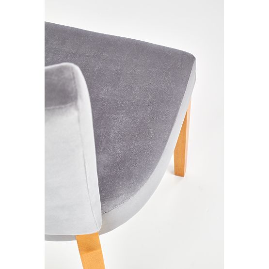 ROIS Stuhl Eiche Honig / Grau (1p=2 Stk.)