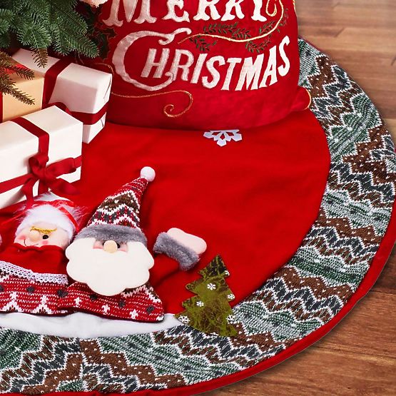 Rote Baumunterlage YX22025 80 cm