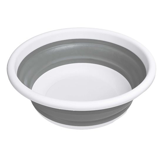Runde Schüssel 37 cm weiß-grau ELBA COMPACT 9 Liter