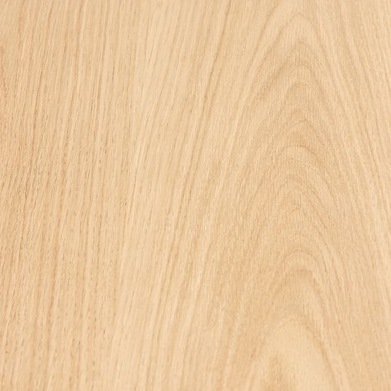 Runder Couchtisch Vesby 100 cm, Natur Eiche, Esche, Lamellen