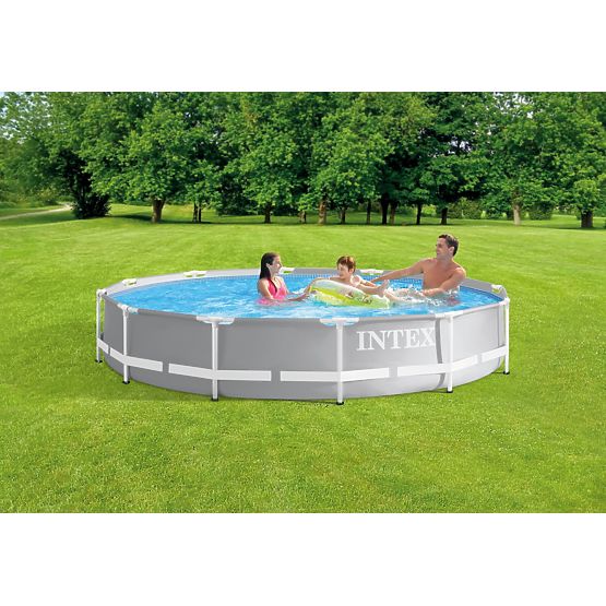 Runder Gartenpool mit Rahmen 366 cm INTEX 26710