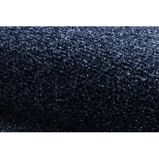 Runder Teppich SOFTY Einheitlich, Einfarbig, Dunkelblau