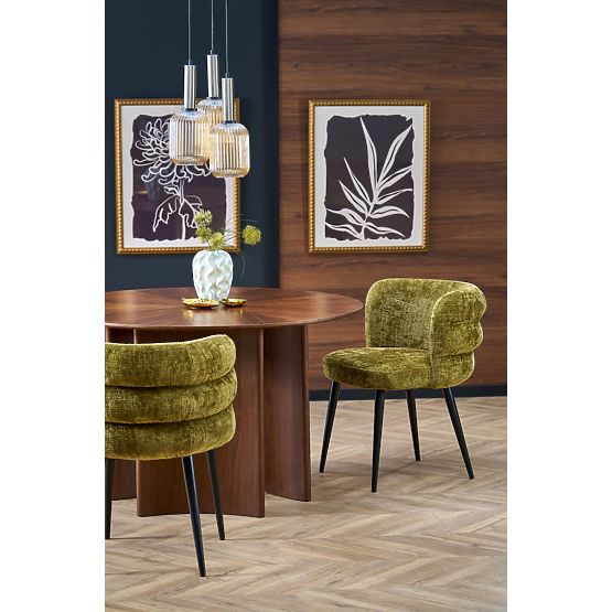 Runder Tisch CALDO, Walnuss (2p=1Stk)