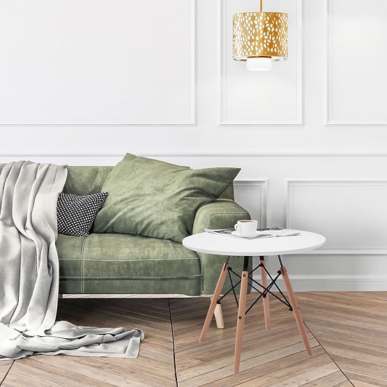 Runder Tisch PARIS DTW 60 cm weiß