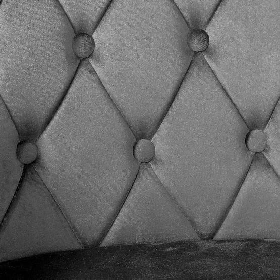 Samtstuhl ATLANTA VELVET graphit