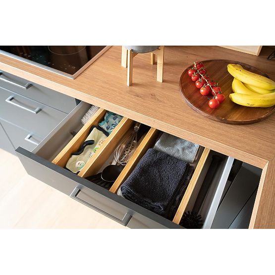 Satz von 4 Bambus-Schubladentrennern RITA