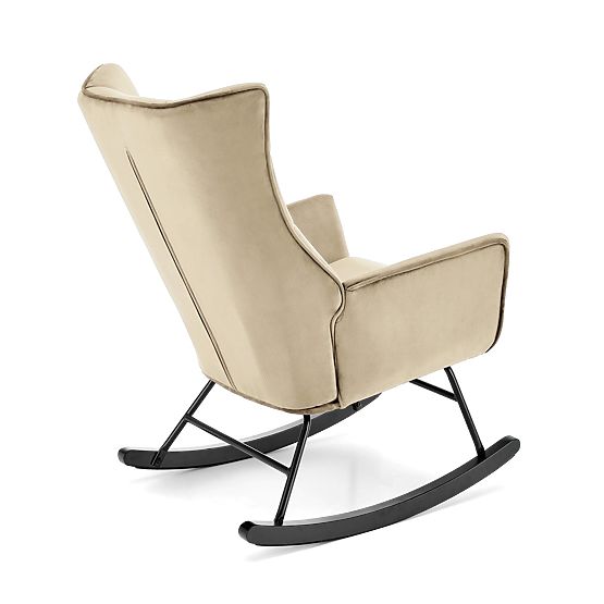 Schaukelstuhl BAZALTO - beige