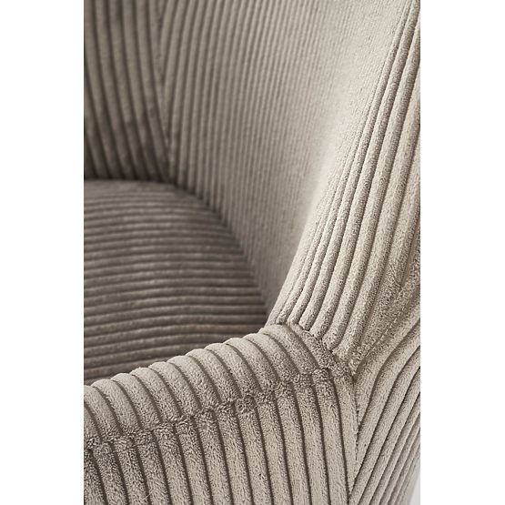 Schaukelstuhl BELMIRO – grauer Cord