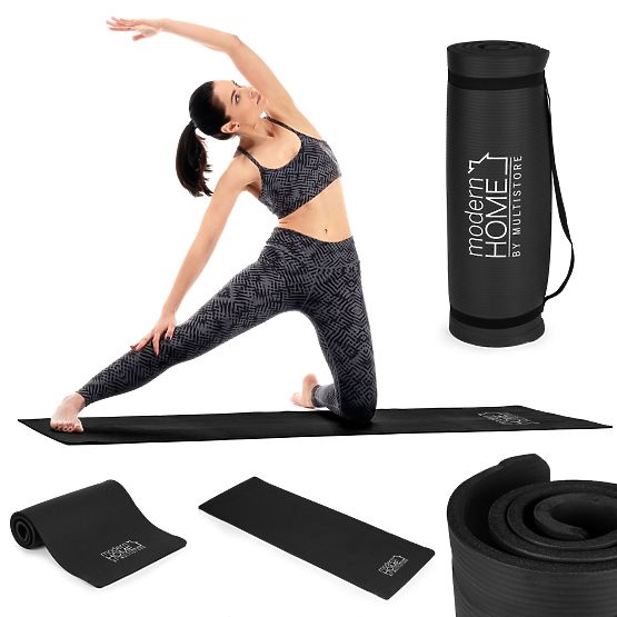 Schaumstoff-Trainingsmatte für Fitness und Yoga 172 cm