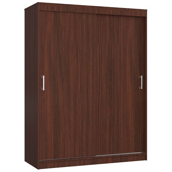 SCHIEBETÜR-SCHRANK 150 cm CLP MONO WENGE
