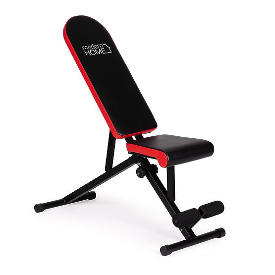 Schräge Hantelbank mit verstellbarer Rückenlehne