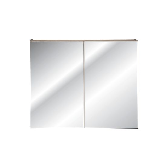 Schrank mit Spiegel 80 cm 2 Türen