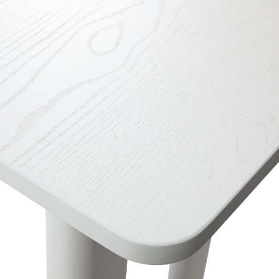 Schreibtisch/Konsole Lichi 120 cm, weiß, Bögen