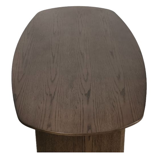 Schreibtisch/Konsole Oriento 120 cm, dunkle Eiche