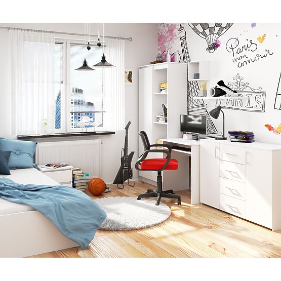 SCHREIBTISCH STAR PK WEISS