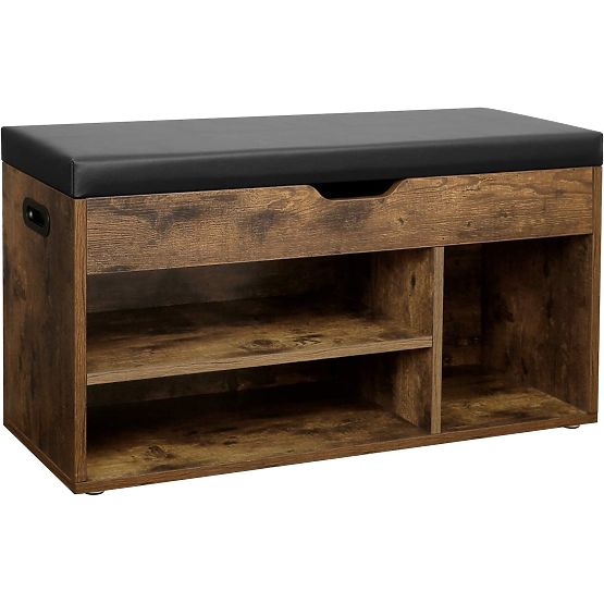 Schuhbank mit Sitzbank LOFT aus Holz