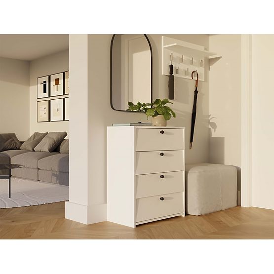 Schuhschrank LOKA WEISS