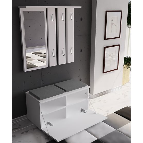 Schuhschrank Opal OPAL WEISS