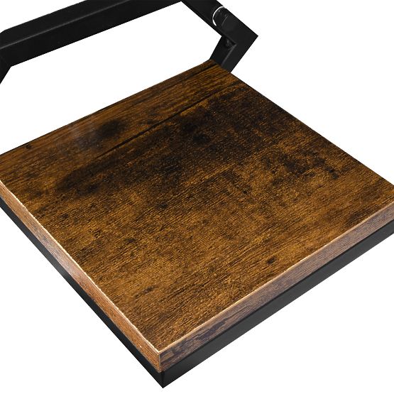 Schwarzer Metall-Wandblumentopf Doron Rustic Loft