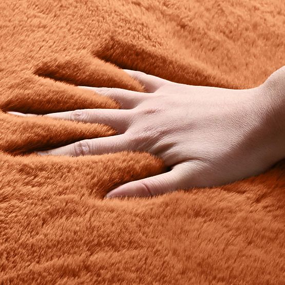 Seidenteppich Rabbit - Ziegelrot