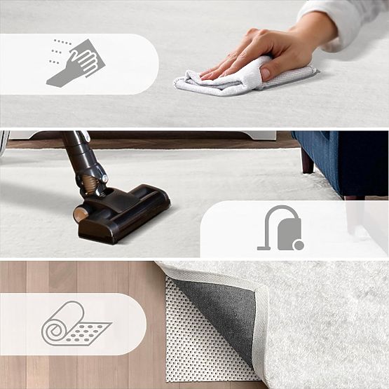 Seidenteppich Rabbit - Ziegelrot