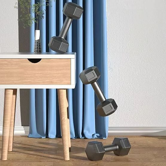 Set aus 2 Hanteln KRONOS Hanteln 2x6 kg