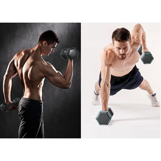 Set aus 2 Hanteln KRONOS Hanteln 2x6 kg