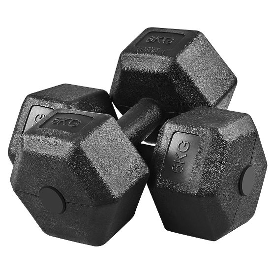 Set aus 2 Hanteln KRONOS Hanteln 2x6 kg