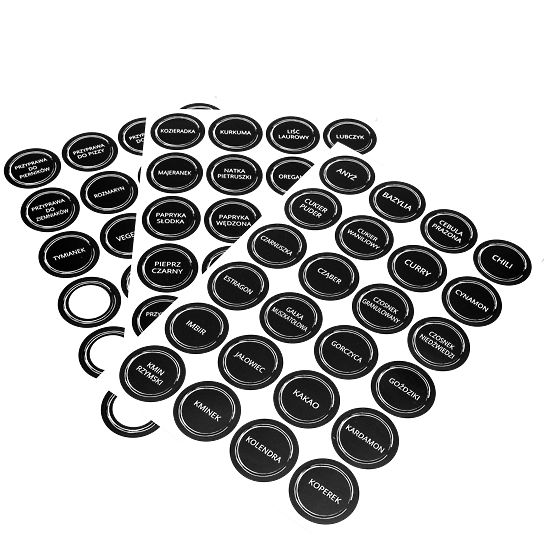 Set aus 24 Gewürzgläsern MARSALA