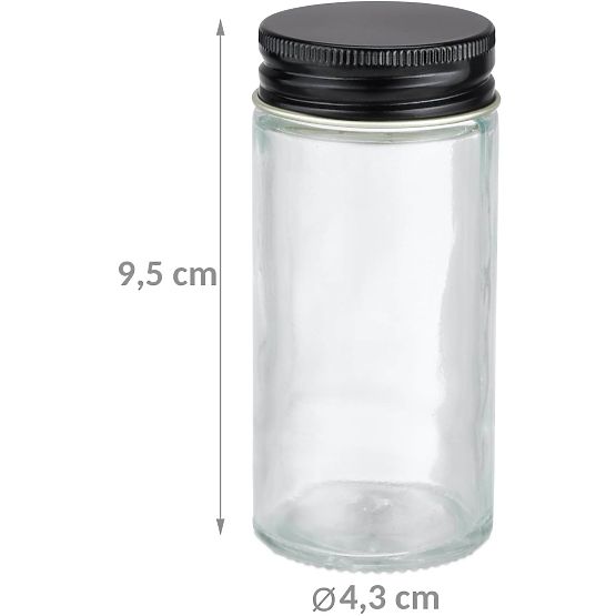 Set aus 24 Gewürzgläsern MARSALA