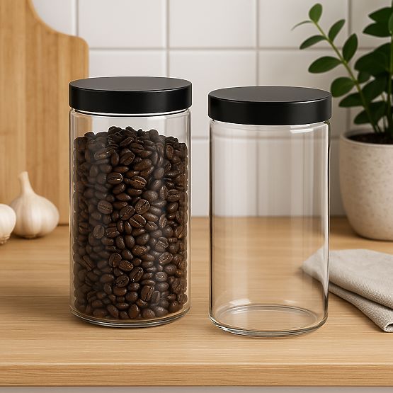 Set aus 9 Behältern FRASCO
