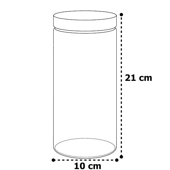 Set aus 9 Behältern FRASCO
