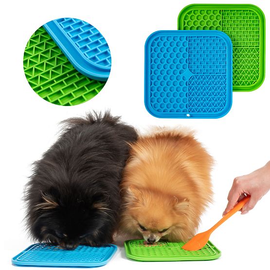 Set aus Anti-Stress Lick Mat PJ-038