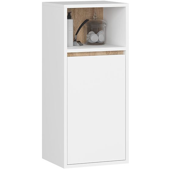 SET HÄNGENDER BADEZIMMERMÖBEL VAMI WEISS / SONOMA EICHE