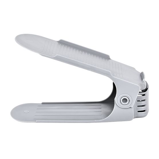 Set verstellbarer Schuhhalter 10 Stück grau