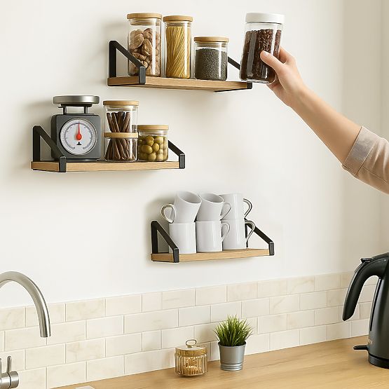 Set von 3 Loftregalen SIRIN Craft