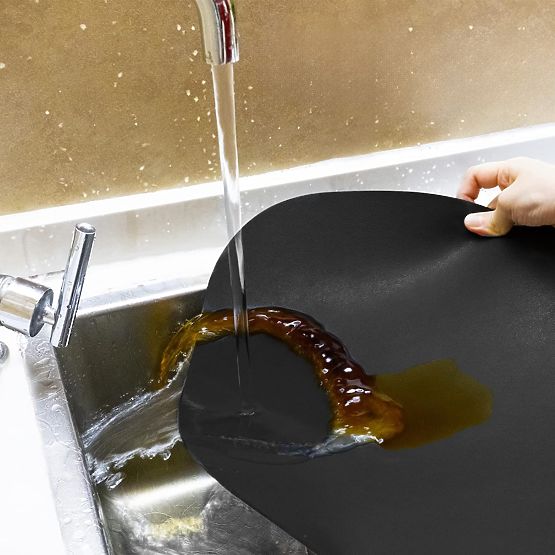 Set von 8 Tischunterlagen TRIVAL BLACK