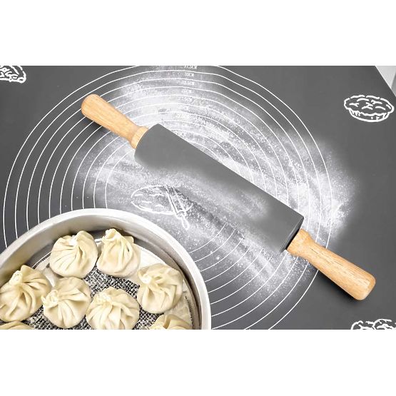 Silikon-Arbeitsplatte SELMA graphit 70x50 cm