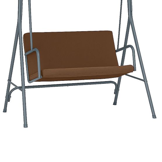 Sitzkissen für Gartenschaukel 127x100 cm braun MultiGarden